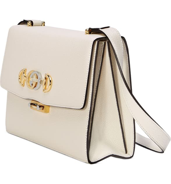 gucci zumi grainy leather small shoulder bag