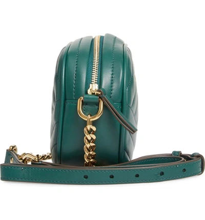 Shop Tory Burch Kira Camera Bag - Green In Malachite