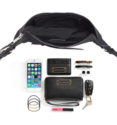 Shop Rebecca Minkoff Nylon Belt Bag In Black