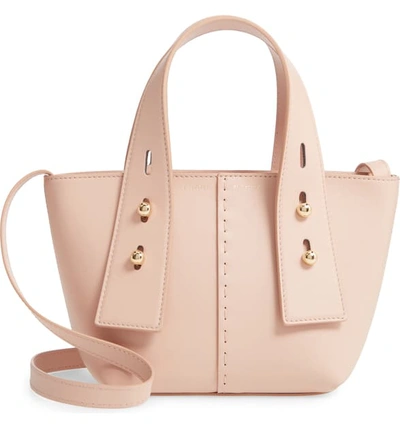 Shop Frame Les Second Mini Crossbody Bag In Soft Pink