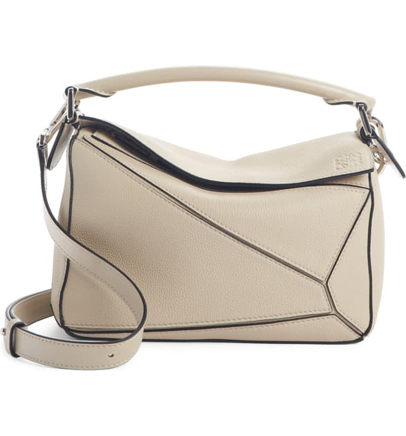 loewe puzzle bag beige