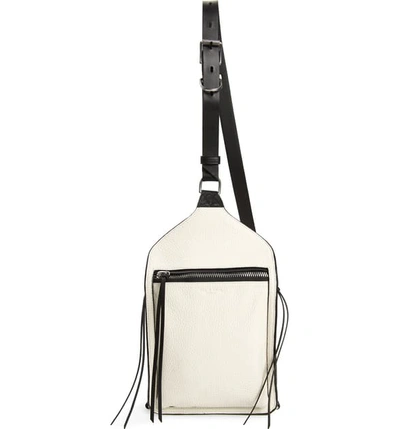 Shop Rag & Bone Elliott Sling Leather Bag In Antqwht