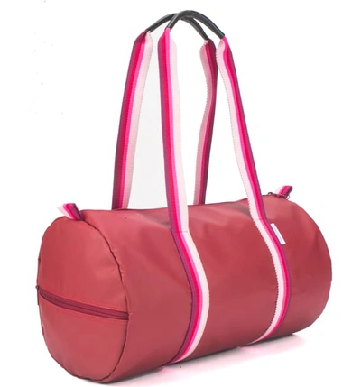Shop Boarding Pass Lifestyle Duffle Bag In Cherry
