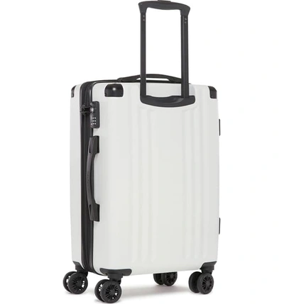 Shop Calpak Ambeur 3-piece Metallic Luggage Set In White