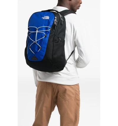 Shop The North Face Jester Backpack - Blue In Tnf Blue/tnf Black