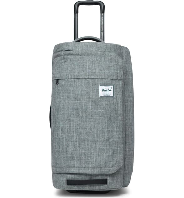herschel grey duffle bag