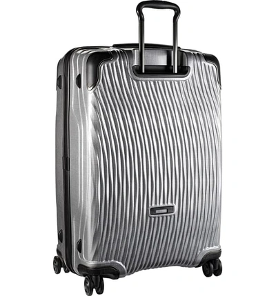 Shop Tumi Latitude 30-inch Extended Trip Rolling Suitcase In Silver