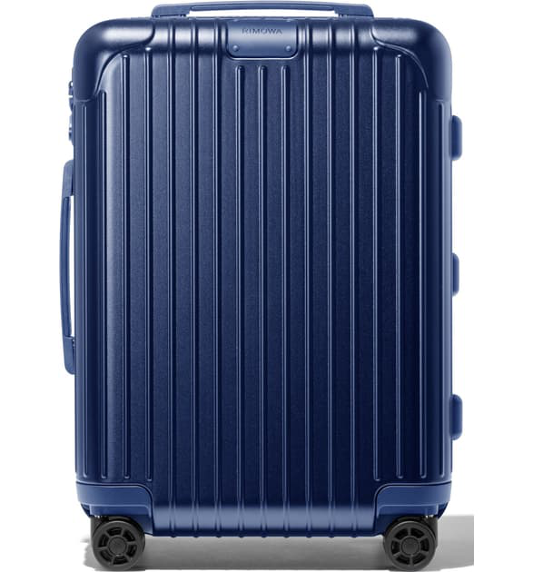 rimowa blue luggage