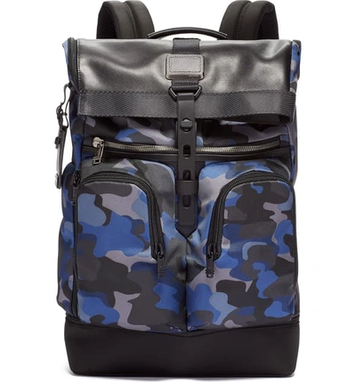 Shop Tumi Alpha Bravo London Roll Top Camo Backpack