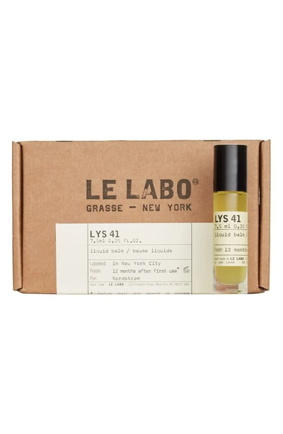 Shop Le Labo 'lys 41' Liquid Balm