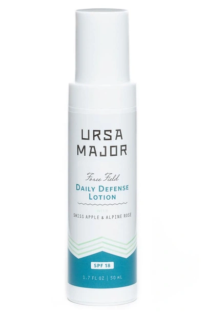 Shop Ursa Major Force Field Daily Defense Lotion Spf 18