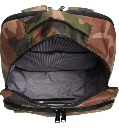 Shop Herschel Supply Co Travel Backpack - Green In Woodland Camo