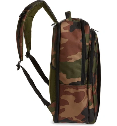 Shop Herschel Supply Co Travel Backpack - Green In Woodland Camo