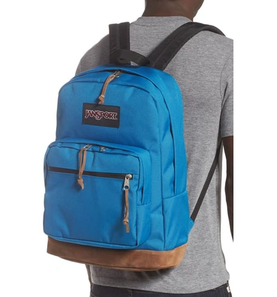 Shop Jansport 'right Pack' Backpack In Blue Jay