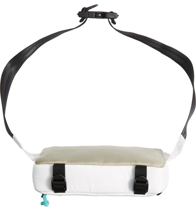 Shop Topo Designs Mini Quick Pack Belt Bag In White/ Silver