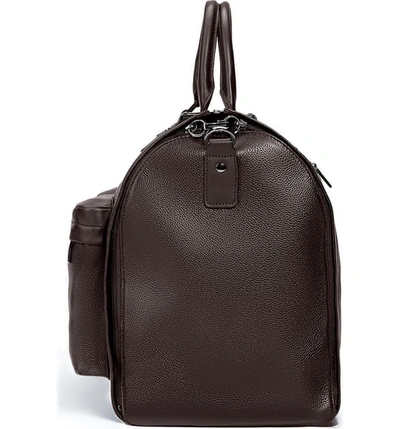 Shop Hook + Albert Garment Duffle Bag In Espresso