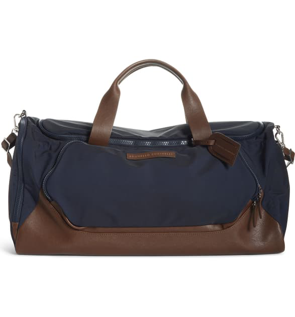 brunello cucinelli duffle bag