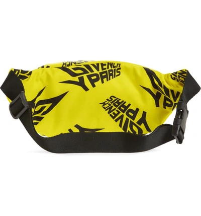 Shop Givenchy Light 3 Large Belt Bag In Yellow/ Black