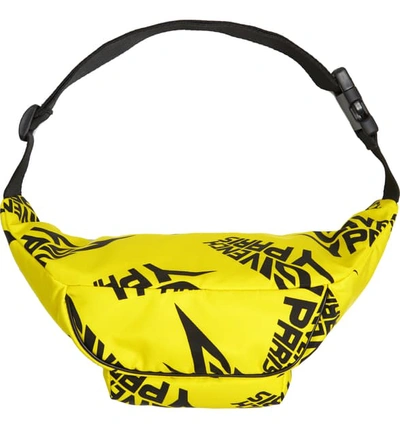Shop Givenchy Light 3 Large Belt Bag In Yellow/ Black