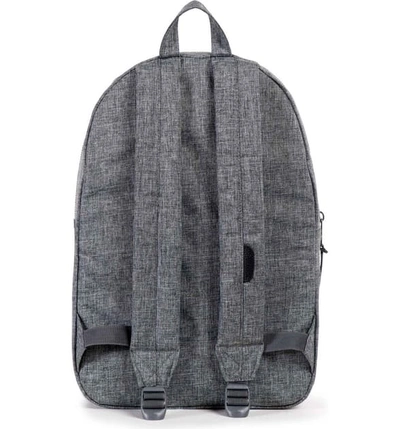 Shop Herschel Supply Co 'settlement' Backpack - Grey In Raven Crosshatch