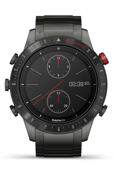 Shop Garmin Marq Driver Gps Smart Watch, 46mm In Black