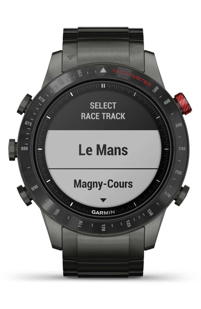 Shop Garmin Marq Driver Gps Smart Watch, 46mm In Black