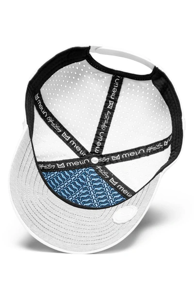 Shop Melin Hydro Odyssey Snapback Baseball Cap In White