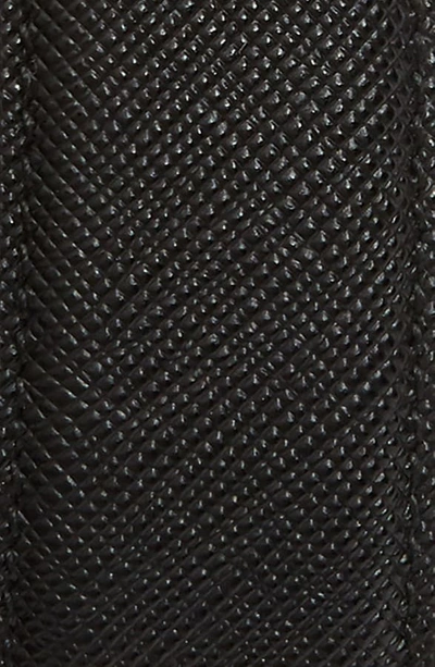 Shop Prada Saffiano Leather Belt In Nero