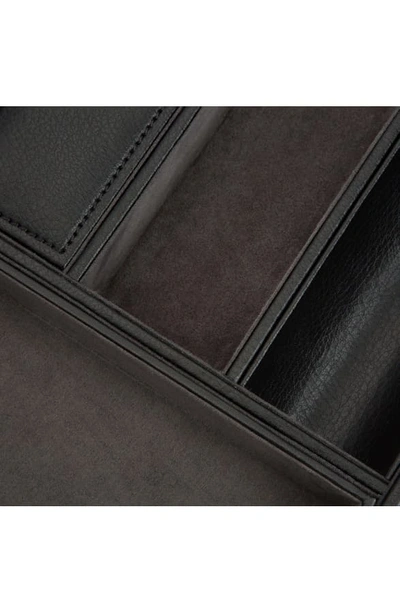 Wolf Blake Valet Tray & Watch Cuff In Black