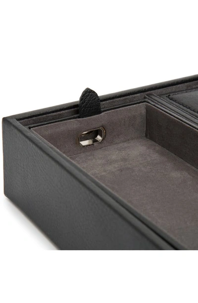 Wolf Blake Valet Tray & Watch Cuff In Black