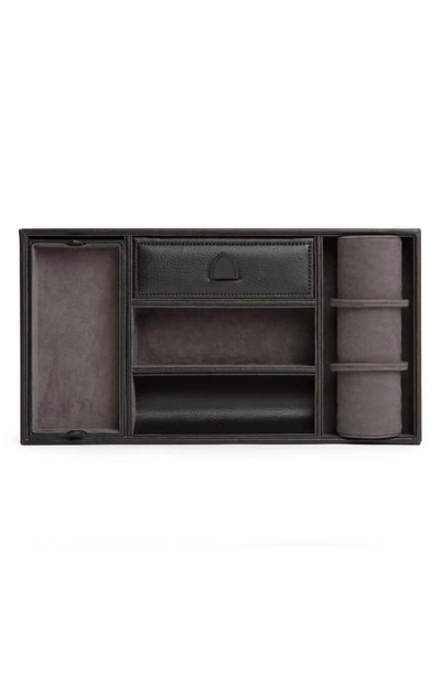 Wolf Blake Valet Tray & Watch Cuff In Black