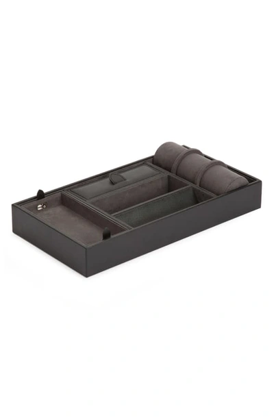 Wolf Blake Valet Tray & Watch Cuff In Black