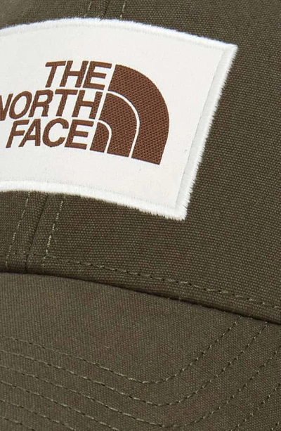Shop The North Face Mudder Trucker Hat - Green In Newtaupegr