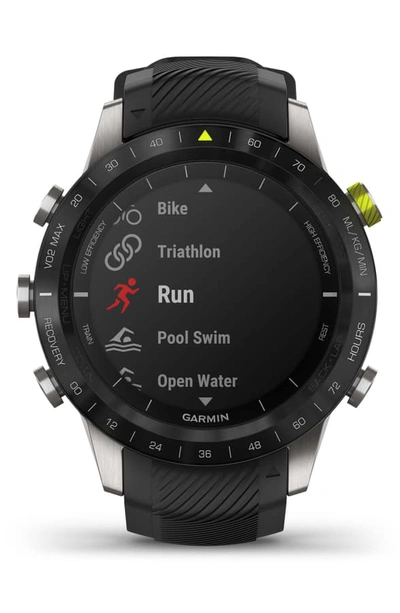 Shop Garmin Marq Athlete Gps Smart Watch, 45mm In Black