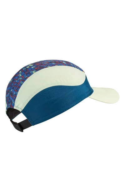 Shop Nike Acg Tailwind Hat In Blue Force/ Barely Volt