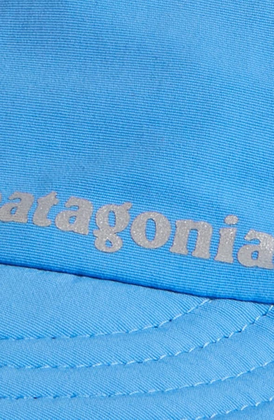 Shop Patagonia Coolmax Duckbill Cap - Blue In Port Blue