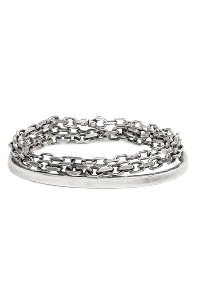 Shop Title Of Work Sterling Silver Anchor Chain Cuff
