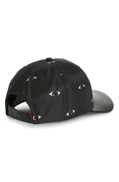 Shop Kenzo Eye Graphic Cap - Black