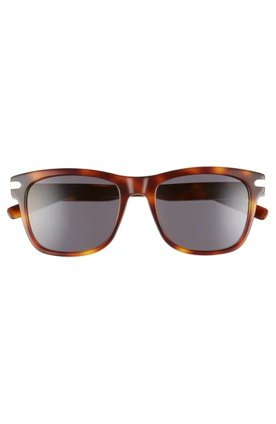 Shop Ferragamo Capsule 54mm Rectangle Sunglasses In Tortoise