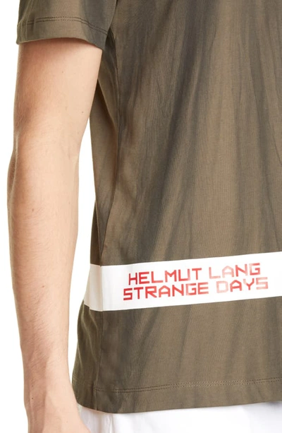 Shop Helmut Lang Strange Days Graphic T-shirt In Tarmac Multi