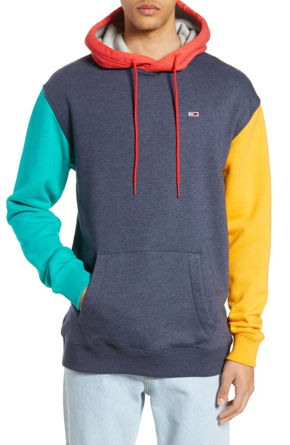 tommy colorblock hoodie