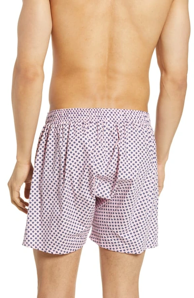 Shop Polo Ralph Lauren 3-pack Woven Boxers In Foulard/ Harbor/ Smith