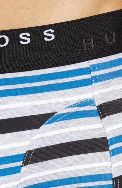 Shop Hugo Boss 2-pack Cotton Boxer Briefs In Blue