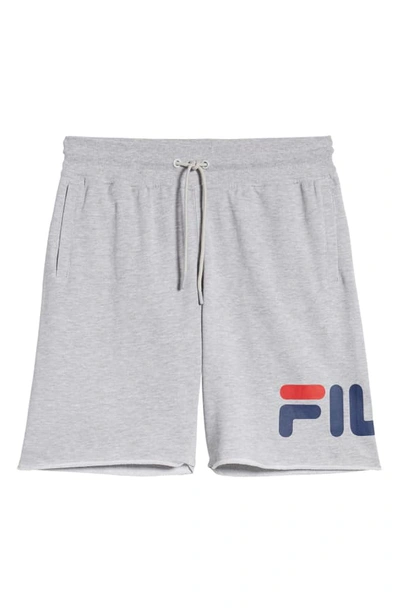 Fila Men's Logo Graphic Shorts In Grey | ModeSens
