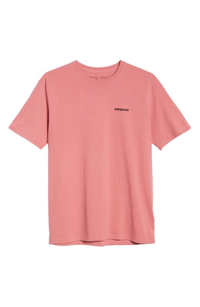 Shop Patagonia Responsibili-tee T-shirt In Sticker Pink
