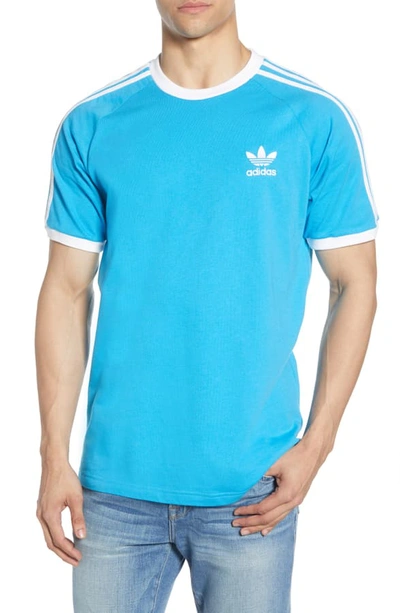 Adidas Originals Adidas Men's Originals Adicolor T-shirt In Shock Cyan |  ModeSens