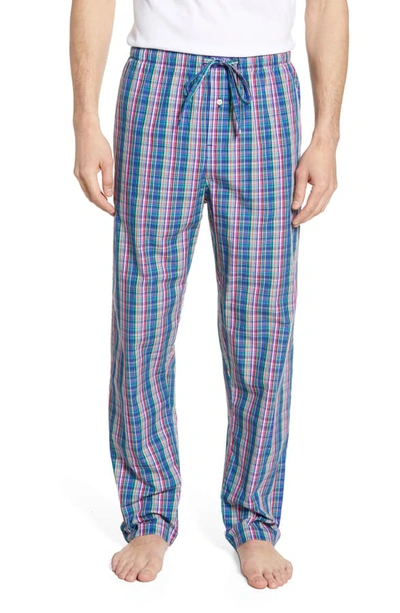 Shop Polo Ralph Lauren Classic Cotton Pajama Pants In Barton Plaid