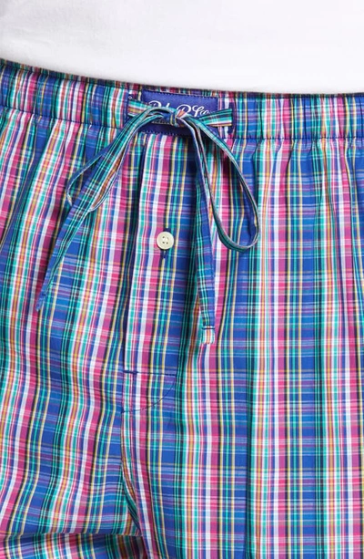 Shop Polo Ralph Lauren Classic Cotton Pajama Pants In Barton Plaid