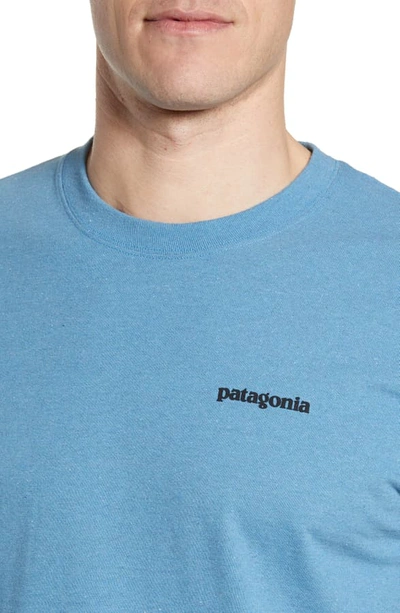 Shop Patagonia Responsibili-tee T-shirt In Mako Blue
