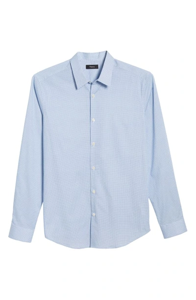 Shop Theory Irving Mast Button-up Shirt In Wave Multi